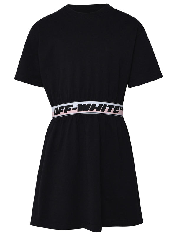 Off-white Black Cotton Dress