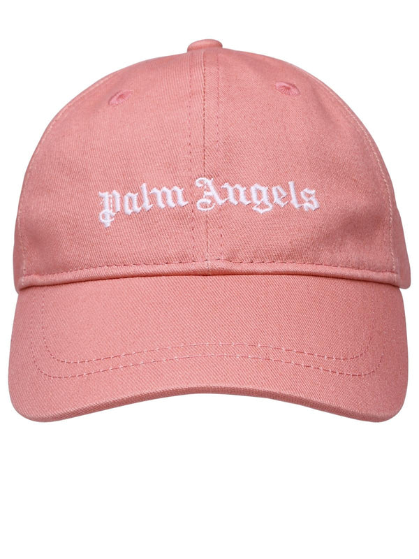 Palm Angels Pink Cotton Cap