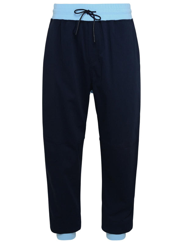 Ferrari Navy Cotton Blend Pants