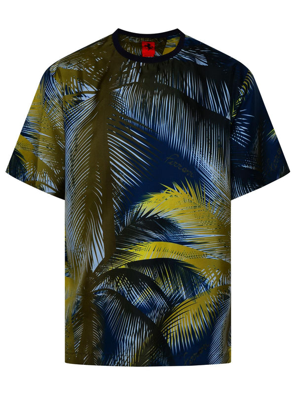 Ferrari Multicolor Silk T-shirt