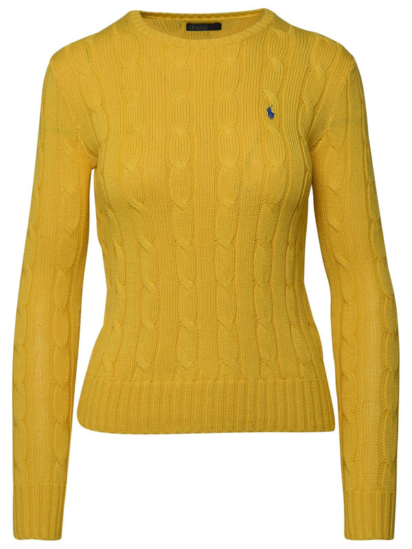 Polo Ralph Lauren Julianna Yellow Cotton Sweater