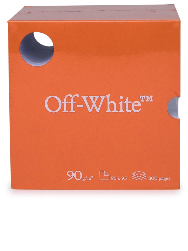 Off-white Home Orange Paper Meteor Notepad