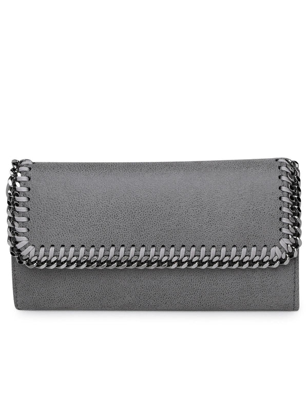 Stella Mccartney Recycled Polyester Falabella Continental Wallet