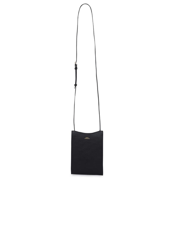 A.p.c. Jamie Bag In Black Leather