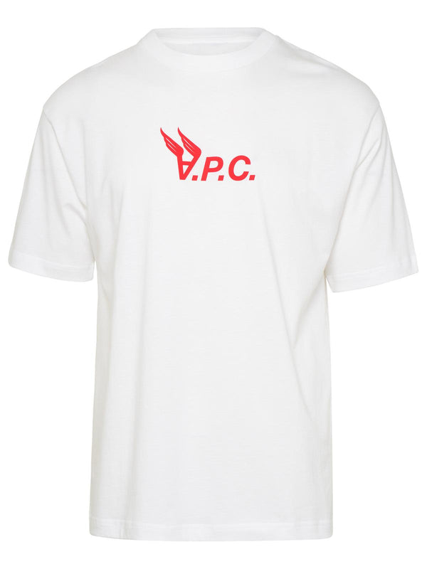 A.p.c. Cashmere White Cotton T-shirt