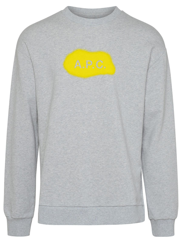 A.p.c. Alastor Gray Cotton Sweatshirt