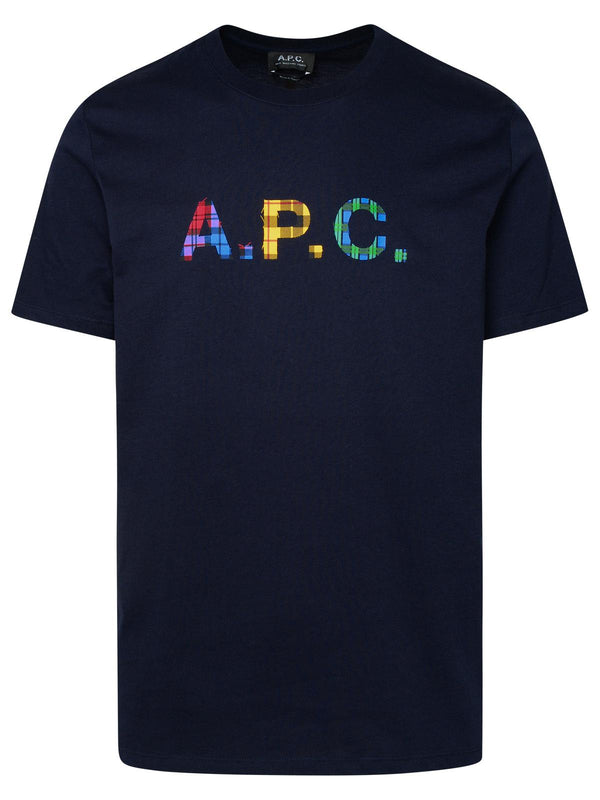 A.p.c. Derek Blue Cotton T-shirt