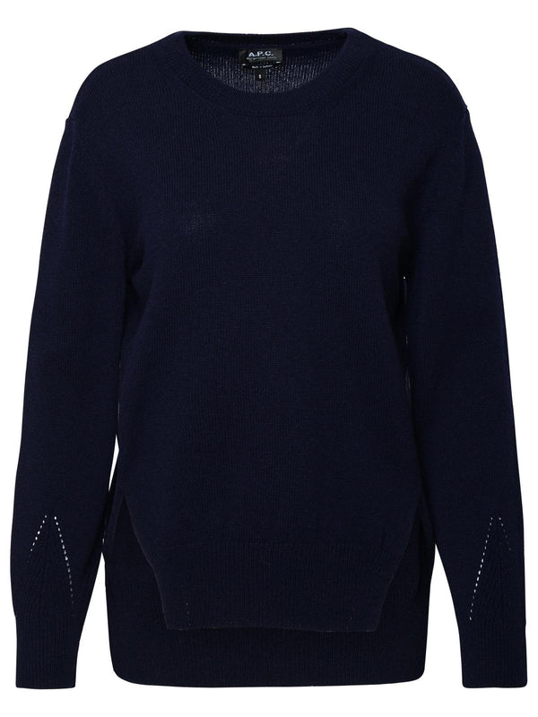 A.p.c. Blue Wool Lucy Sweater