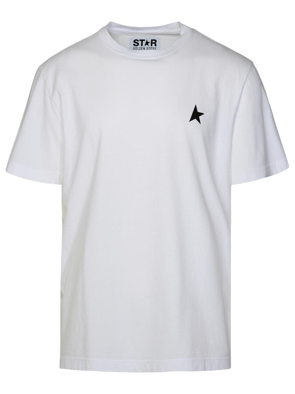 Star White Cotton T-shirt