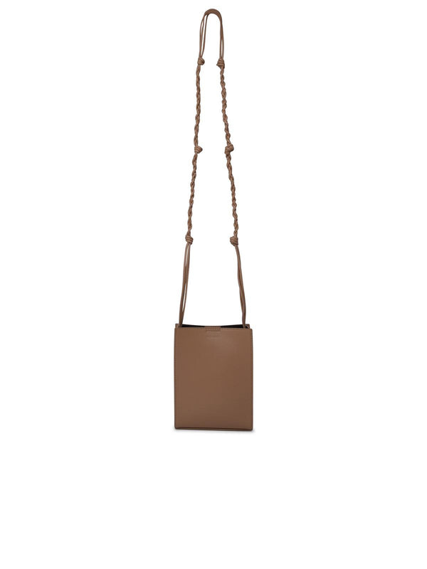 Tangle Bag In Beige Leather