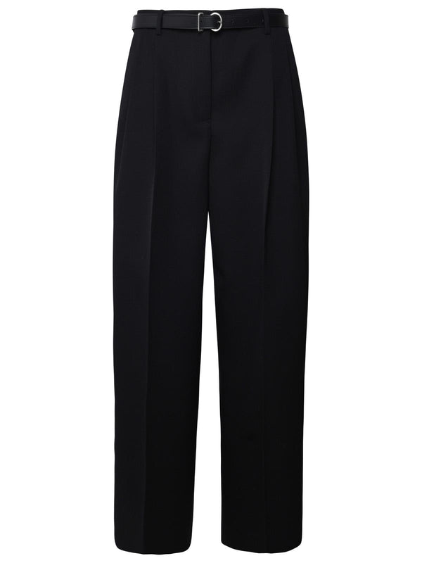 Jil Sander Black Wool Pants