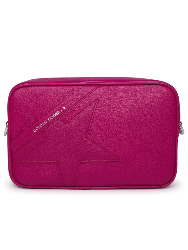 Golden Goose Star Fuchsia Leather Bag