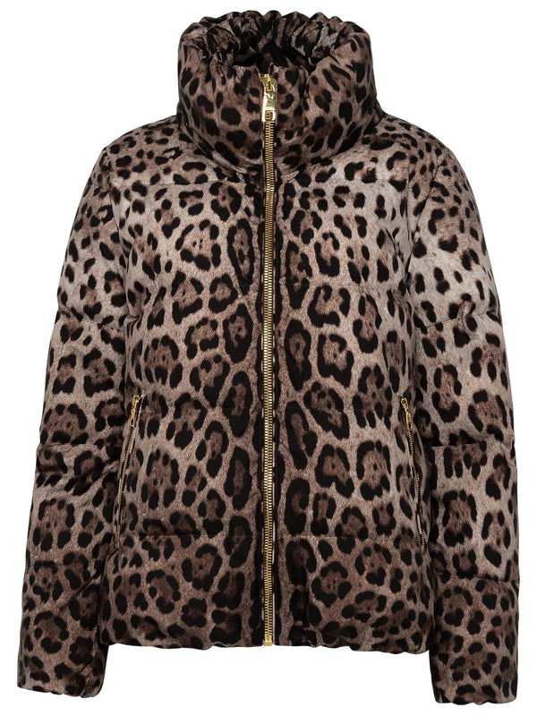 Dolce & Gabbana Two-tone Polyester Down Jacket