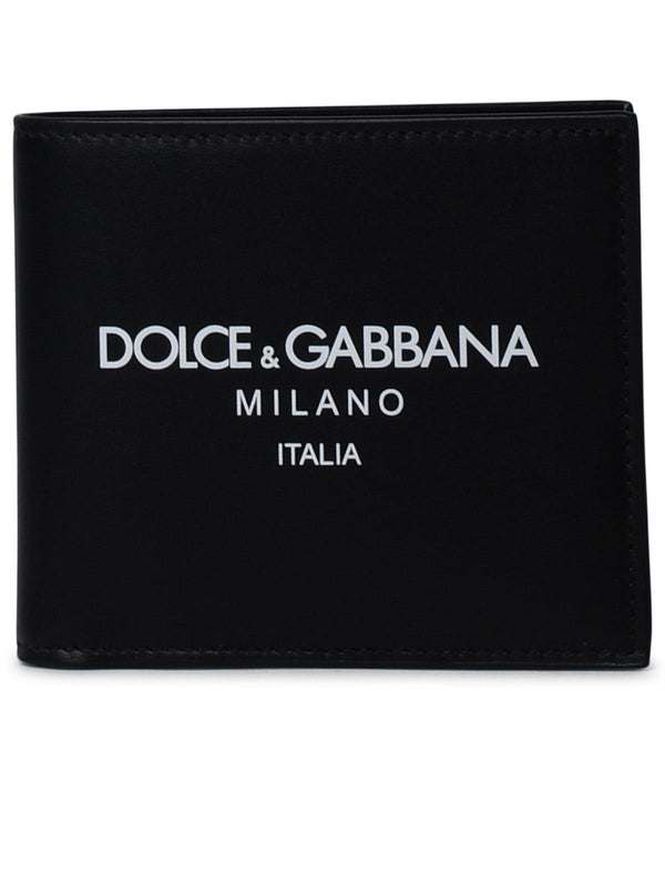 Dolce & Gabbana Black Leather Wallet