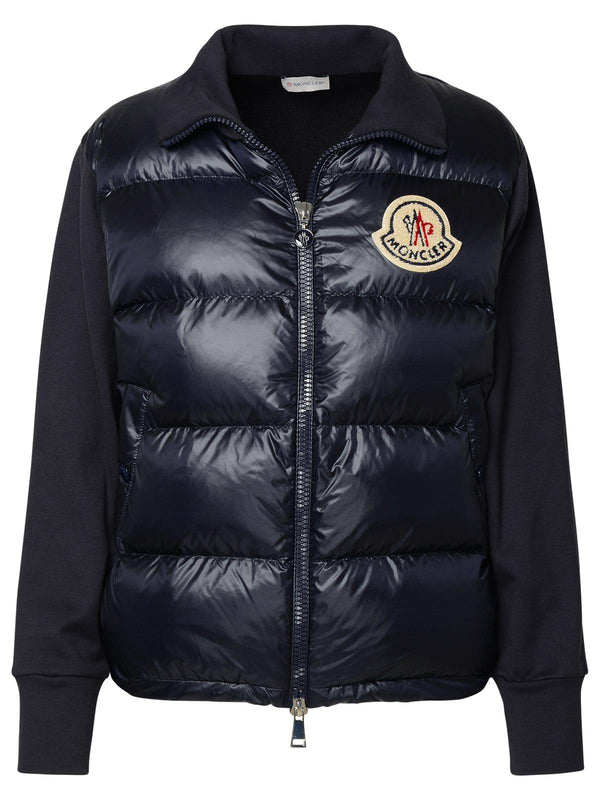 Moncler Navy Cotton Blend Sweatshirt