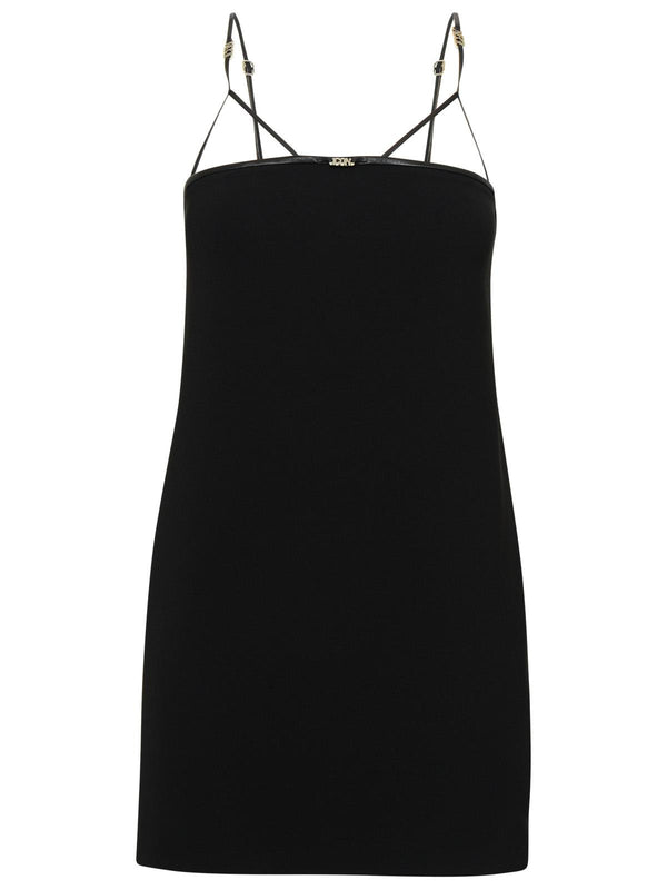 Dsquared2 Mini Dress In Black Polyester