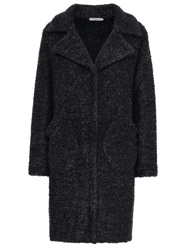 Charlott Gray Wool Coat