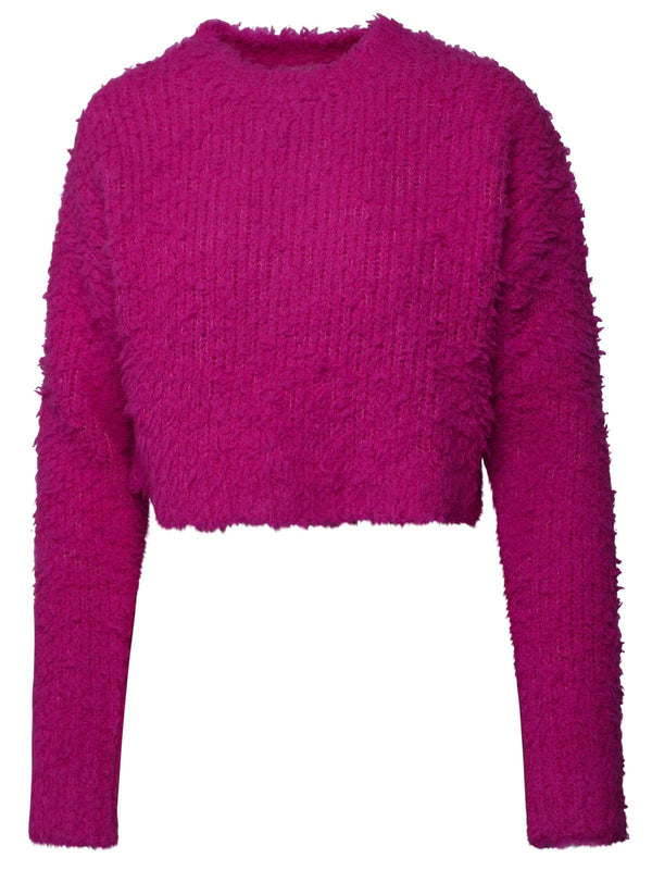 Crush Fuchsia Cashmere Blend Sweater