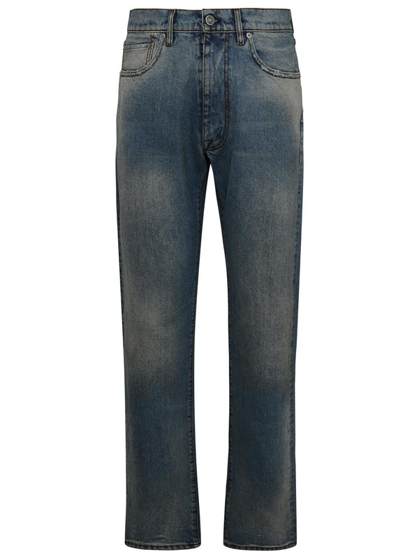 Maison Margiela Light Blue Cotton Jeans