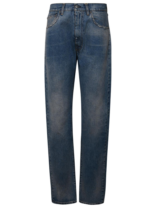 Maison Margiela Light Blue Cotton Jeans