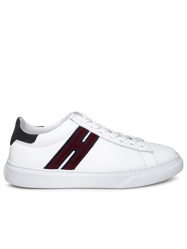 Hogan White Leather Sneakers