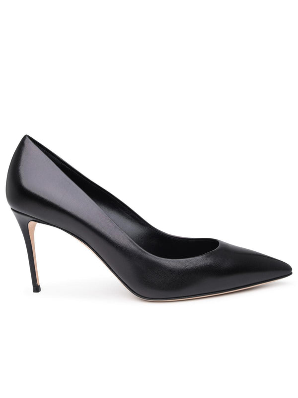 Casadei Minorca Pumps In Black Leather