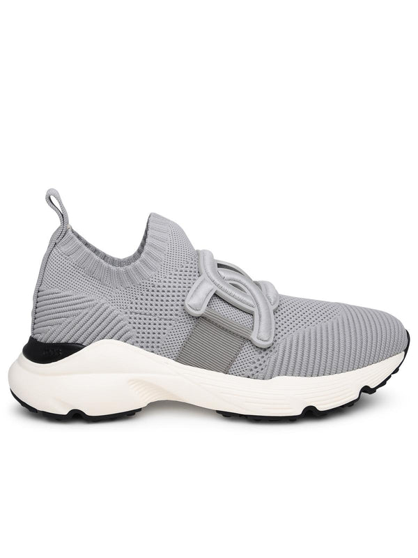 Tod's Gray Fabric Sneakers