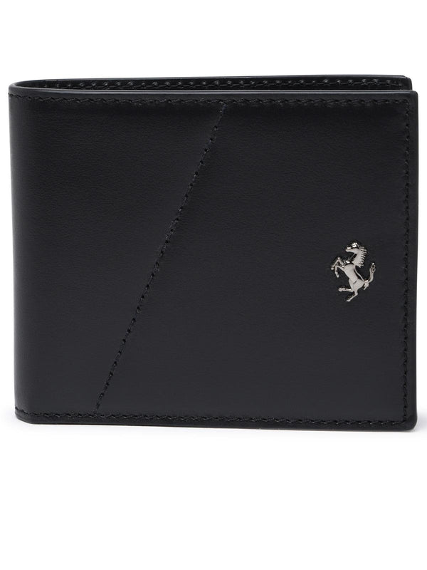 Ferrari Black Leather Wallet