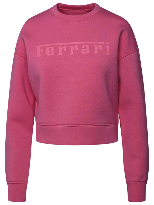 Ferrari Scuba Pink Viscose Sweatshirt