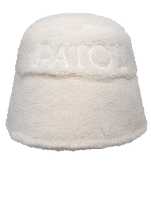 Patou Ivory Cotton Blend Hat