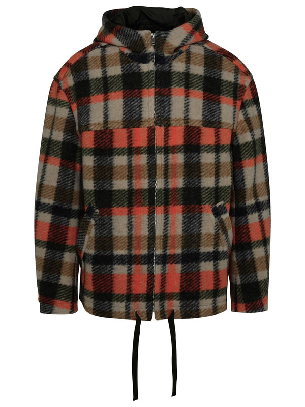 Isabel Marant Multicolor Virgin Wool Blend 'kurt' Coat