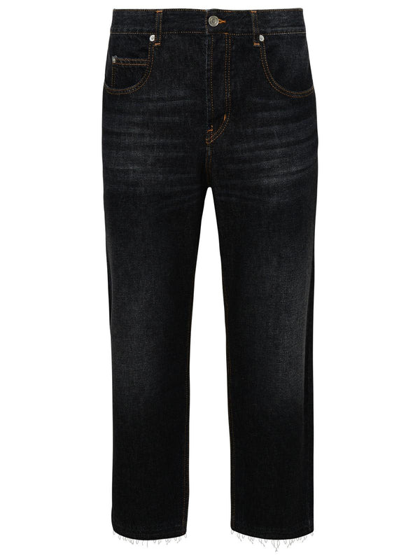 Isabel Marant Black Cotton Jelden Jeans