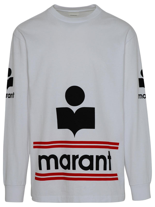 Isabel Marant White Cotton 'gianni' Sweater