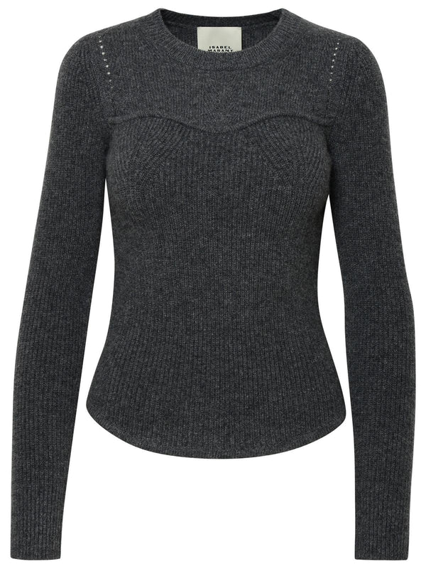 Isabel Marant 'brumea' Sweater In Grey Cahmere Blend