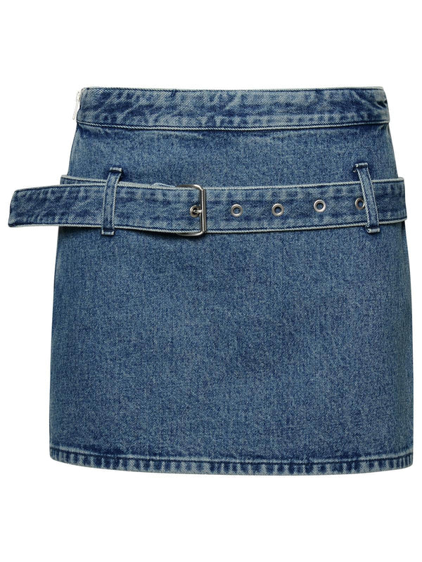 Ambush Blue Denim Skirt