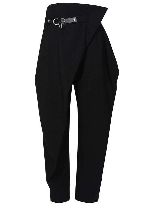 Black Wool Pants