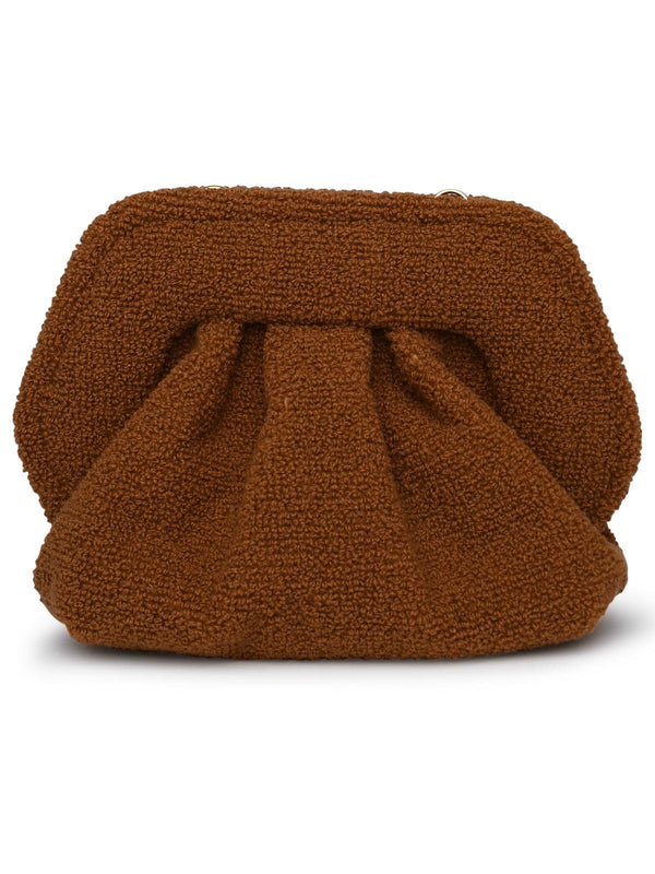 ThemoirÈ Gea Coral Sponge Bag In Vegan Caramel Fabric