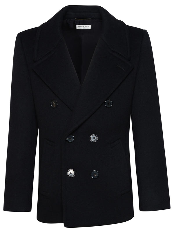 Saint Laurent Black Wool Blazer