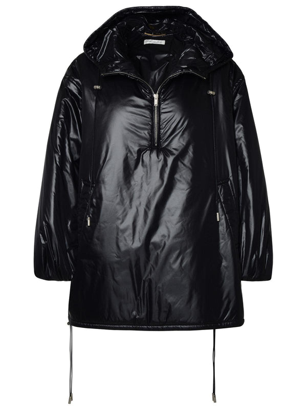 Saint Laurent Black Nylon Down Jacket