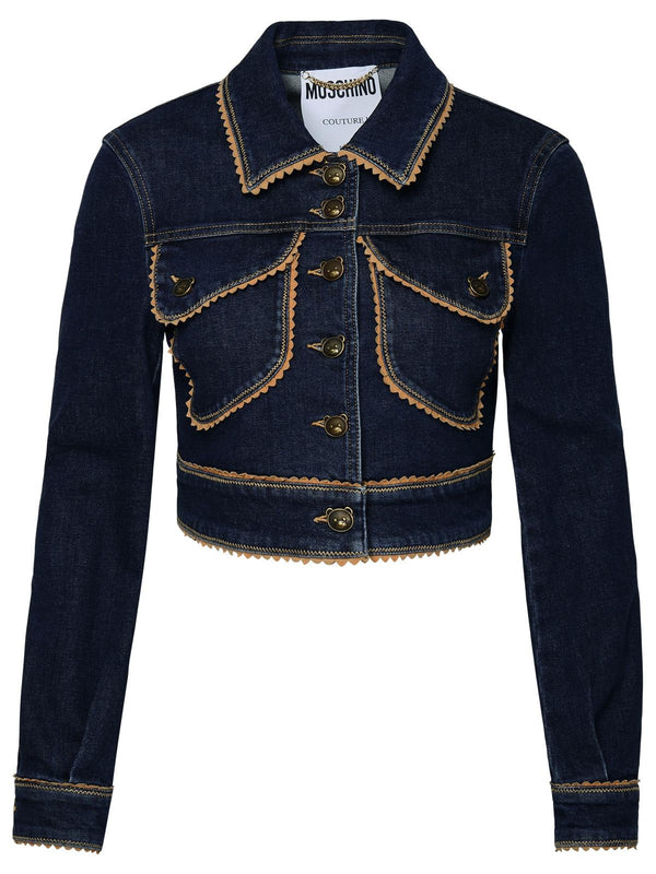 Moschino Blue Denim Jacket