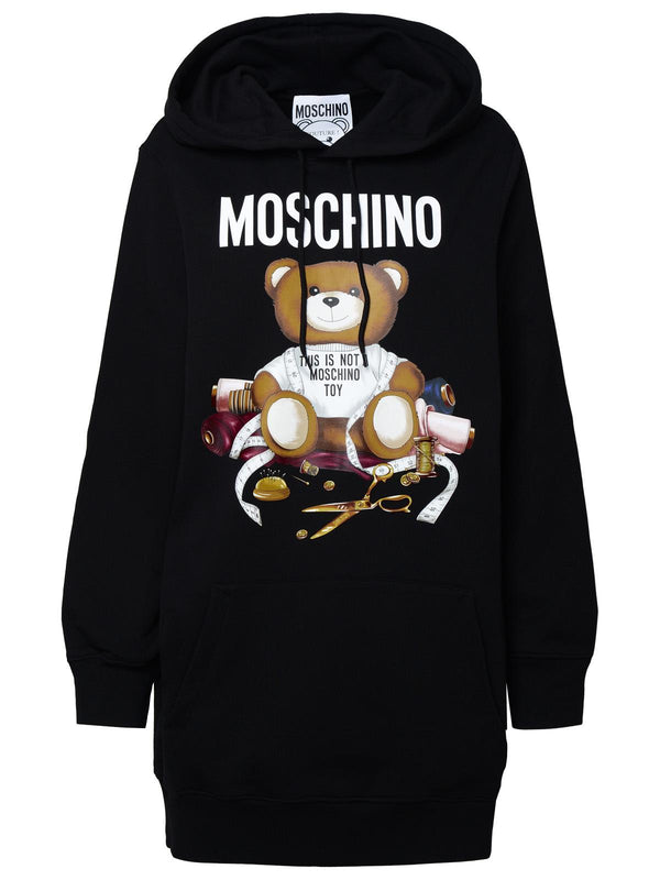 Moschino Black Cotton Dress