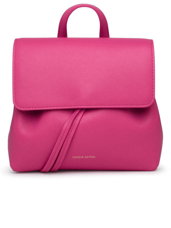 Mansur Gavriel Small 'lady Soft' Bag In Pink Leather