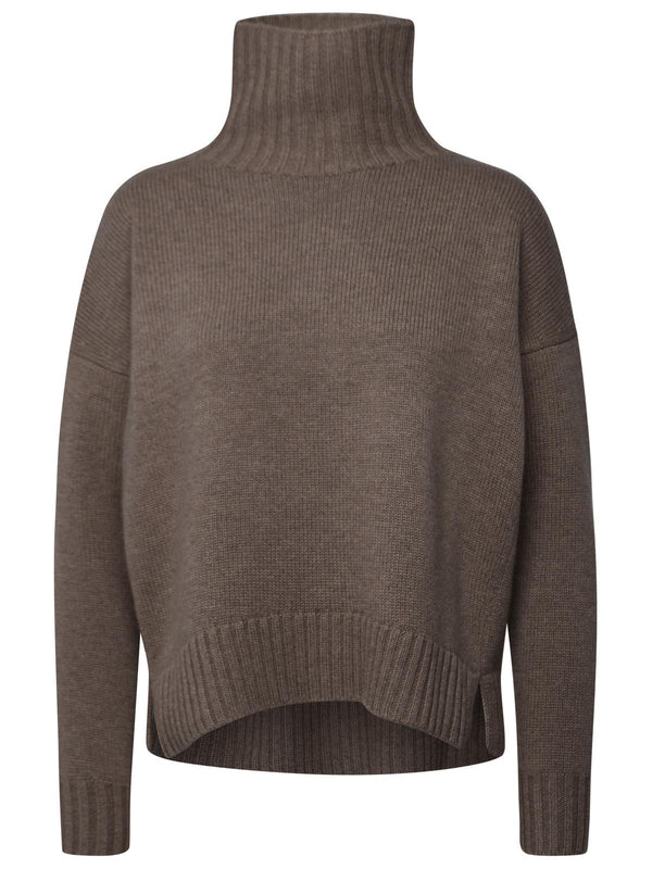 Max Mara Gianna Beige Cashmere Blend Sweater