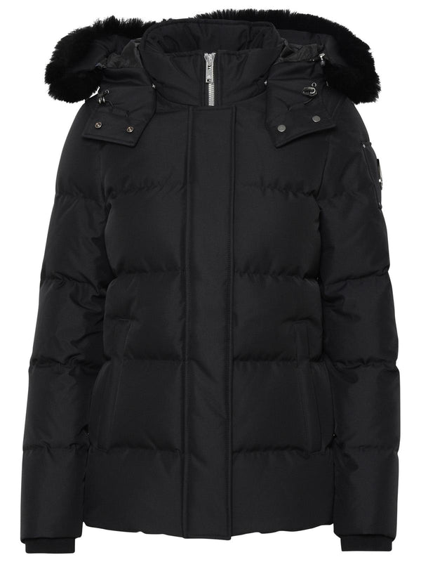 Moose Knuckles Cloud 3q' Black Polyester Down Jacket