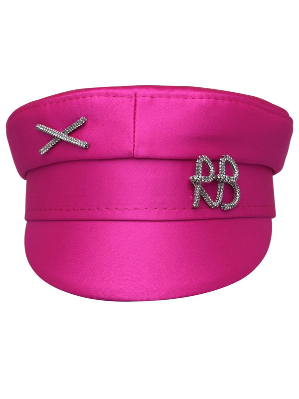 Ruslan Baginskiy Baker Boy Fuchsia Polyester Hat