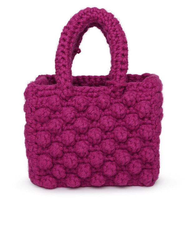 Chica Jolie Shoulder Strap In Fuchsia Fabric