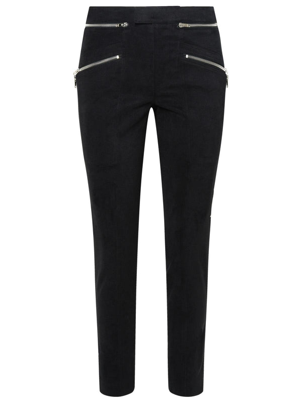 Isabel Marant Black Cotton Trousers