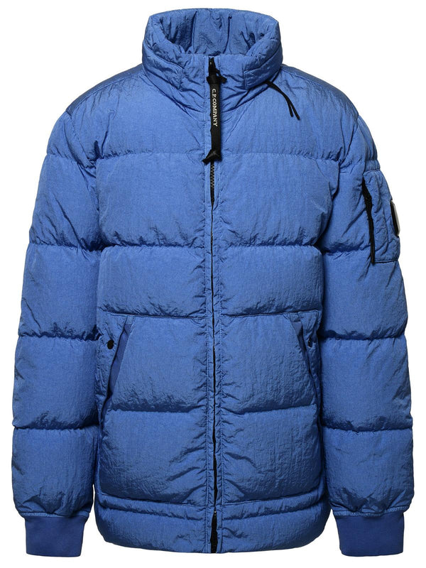 C.p. Company Light Blue Polyamide Jacket