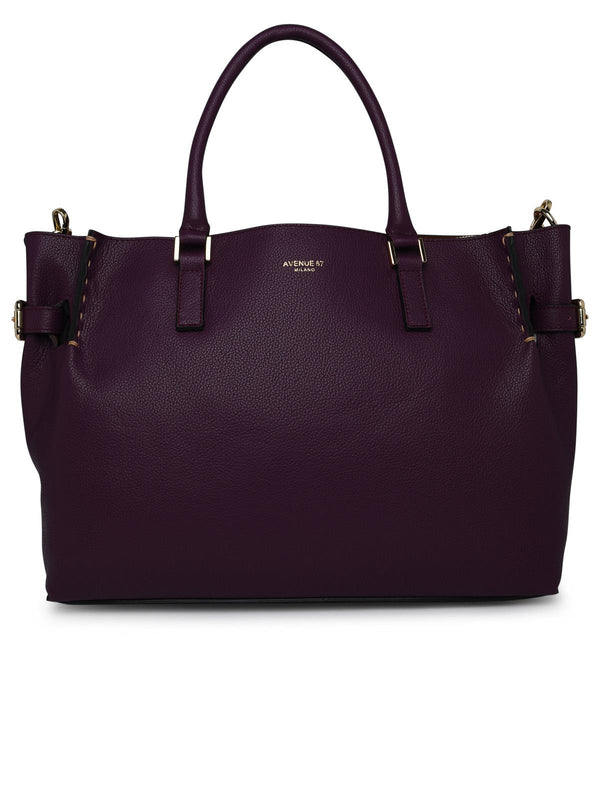 Avenue 67 Burgundy Leather 'tatiana' Bag