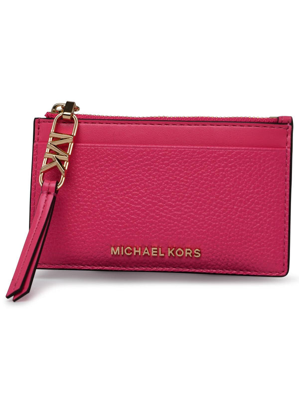 Michael Michael Kors 'empire' Fuchsia Leather Wallet